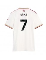 Ženske Nogometnih dresov Arsenal Bukayo Saka #7 Tretji 2025-26 Kratki rokavi Ženske Nogometnih dresov Arsenal Bukayo Saka #7 Tretji 2025-26 Kratki rokavi